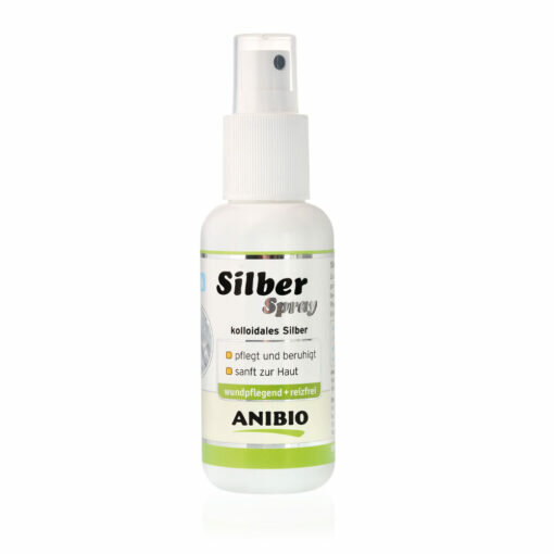 Anibio zilverspray verzorgingsspray voor Honden en Katten 100ml