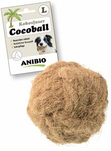 Anibio koko&#039;s bal voor honden en katten 10 cm