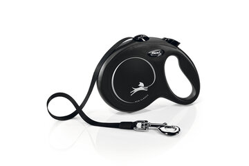 Flexi new classic tape zwart