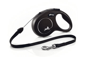 Flexi new classic koord zwart