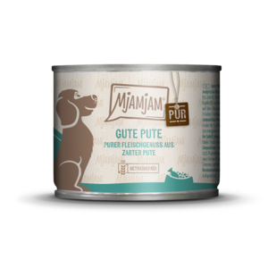 Mjamjam natvoer honden puur kalkoen  200gr 