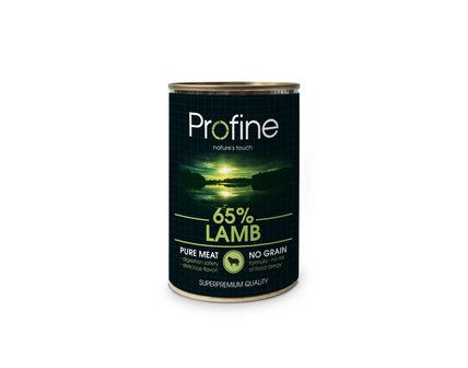 Profine blikvoer graan vrij lam 400 gr