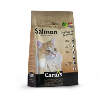 Carnis Droogvoeding Kat Zalm 1kg