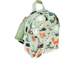 Rex London - katten - Mini Rugtas - Peuter Rugzak - Backpack - &quot;Nine Lives&quot; 