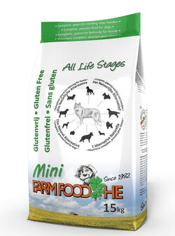Farm Food mini glutenvrij - Hondenvoer - 4 kg