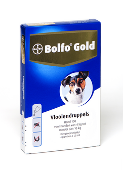 Bolfo Gold hond 100 2 pipet