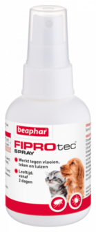 Beaphar Fiprotec spray 100 ml hond/kat