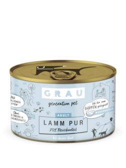 Grau honden natvoer lamm 200 gr.