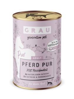 Grau honden natvoer paard 400 gr.