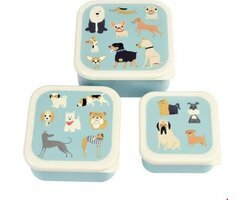 Rex london Snackdoosjes honden Set van 3 