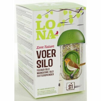 Lona -vogels -Voersilo -S1 Groen