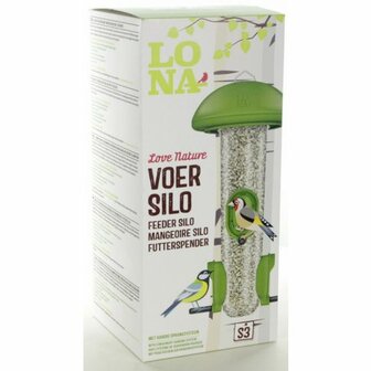 Lona -vogels -Voersilo S3 Groen