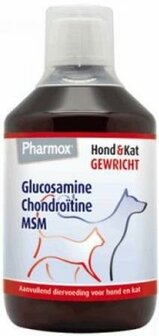 Pharmox Hond &amp; Kat Glucosamine 500 ml