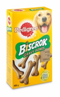 Hondenkoekjes Pedigree biscrok gravy bones 400 gr