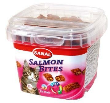 Sanal salmon bites cup 75 gr