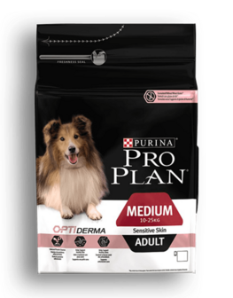 Pro plan medium adult sensitive skin 3 kg