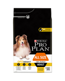 Pro Plan adult all sizes light 3kg