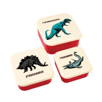 Rex London Dino snackdoosjes 3 st.