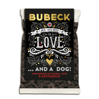 Bubeck -hondenkoekjes met spelt &amp; geactiveerde houtskool - 210g