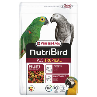  Versele-Laga Nutribird P15 Tropical papegaai 3 kg
