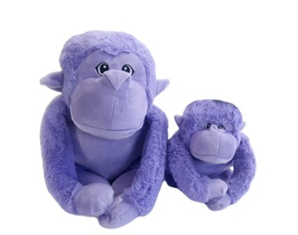 Gor pets hondenspeelgoed Mommy Gorilla (38cm) Purple