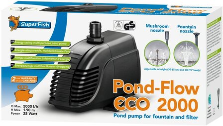  SuperFish Pond Flow Eco 2000 