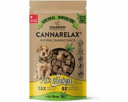 Sparrow- Cannarelax Honden Snack hennep 200gr