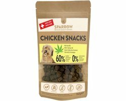 SPARROW Pet Kip Snacks met CBD 150g