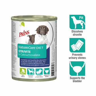 Prins NatureCare Diet Dog Struvite &amp; Calciumoxalate 400gr