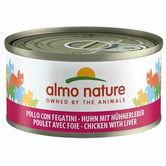 HFC Natvoer Kat - Natural kip en lever
