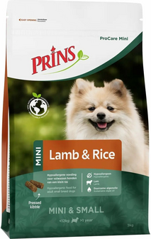 Prins Procare Mini lamb&amp;rice hypoallergic 3 kg