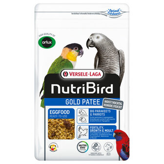 Orlux Gold patee grote parkiet &amp; papegaai 1 kg