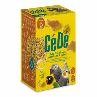 Cede eivoer grote parkiet en papegaai 1 kg