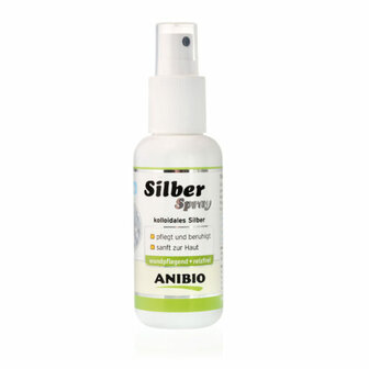 Anibio zilverspray verzorgingsspray voor Honden en Katten 100ml