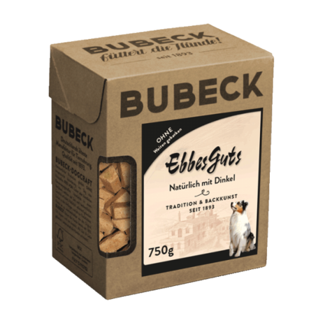 Bubeck honden koekjes ovengebakken  met honing  750 Gr