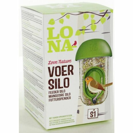 Lona -vogels -Voersilo -S1 Groen