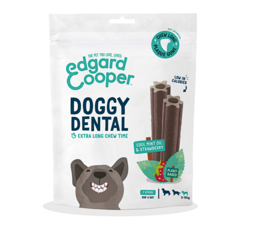 Edgard Cooper Dental stick Munt & Aardbei small
