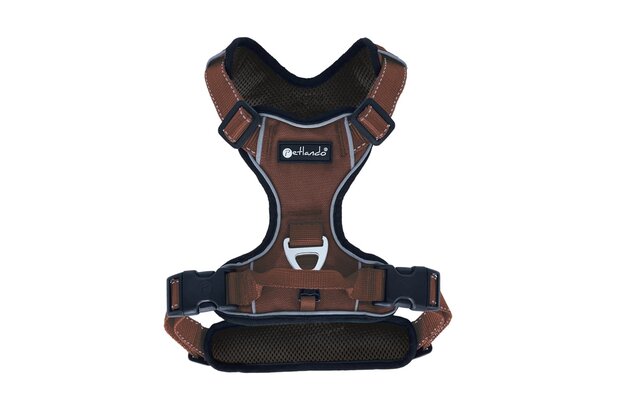 Petlando outdoor harnas mocha