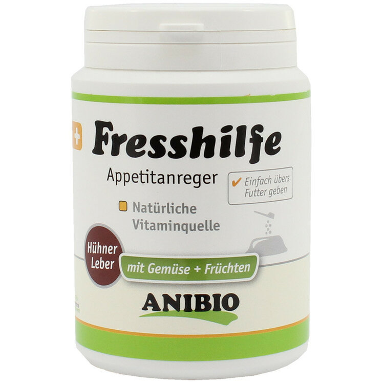 Anibio Fresshilfe - Eetlustopwekker voor honden en katten-120gr