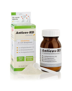 Anticox-HD classic-P, beschermt gewrichten, verhoogt de beweeglijkheid. Poedervorm 70 gr. 