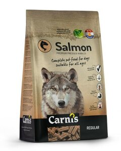 Carnis salmon regular geperste brokken 12,5 kg
