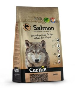 Carnis salmon small geperste brokken 4 kg