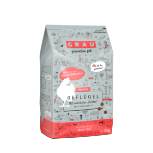 Grau hondenbrokken Gevogelte Puppy 3 kg.