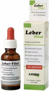 Anibio lever vital voor honden en katten 30ml