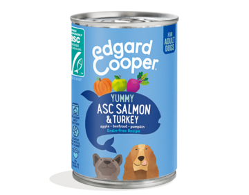 Edgard Cooper ASC-Zalm & Kalkoen 400gr