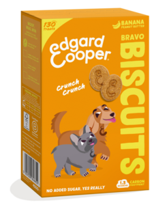 Edgard Cooper Biscuits Banaan en Pindakaas 400gr