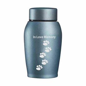 URN huisdier blauw in love memory