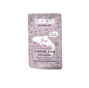 Grau kat natvoer kat zalm pouche 125gr